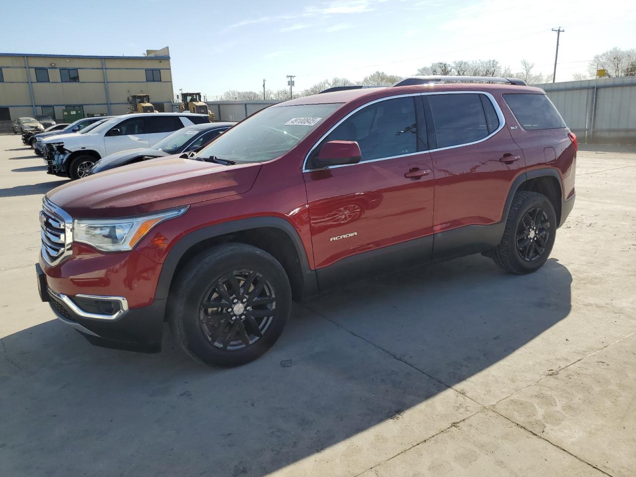 2019 Gmc Acadia Slt-1 იყიდება Wilmer-ში, TX - Hail