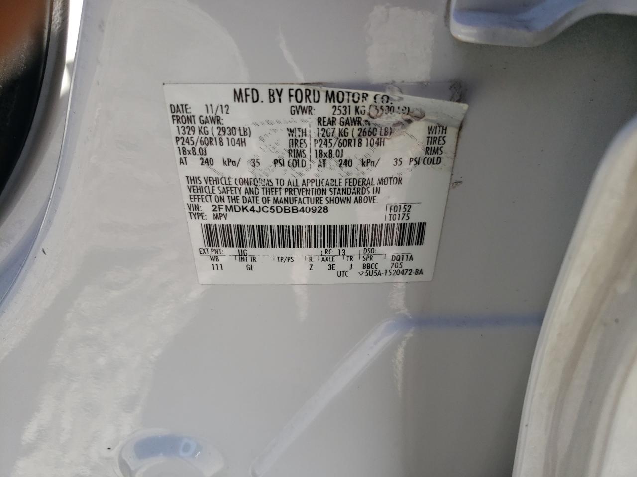 2013 Ford Edge - Image 13