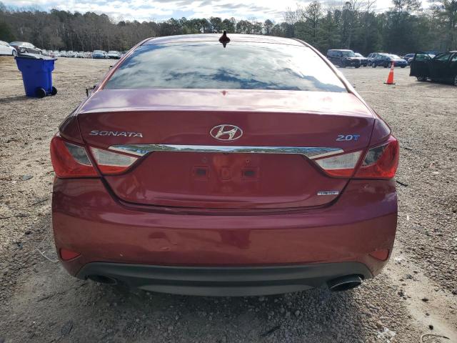  HYUNDAI SONATA 2014 Бургунди