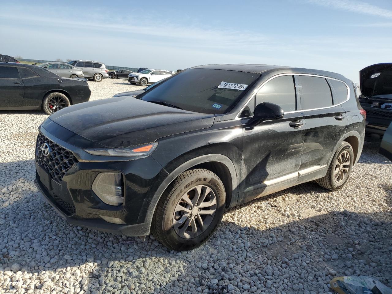 2019 Hyundai Santa Fe Sel en Venta en Temple, TX - Front End