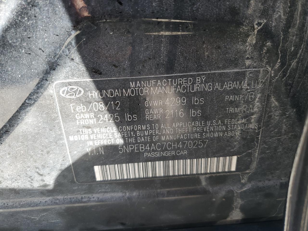 2012 Hyundai Sonata - Image 12