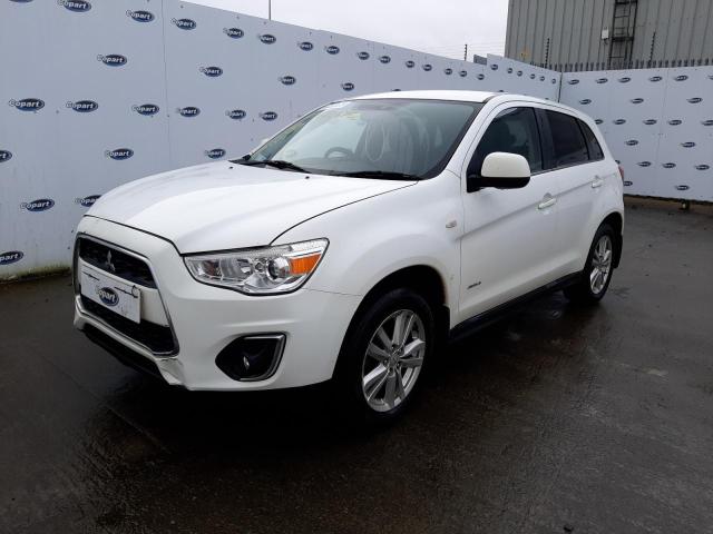 2013 MITSUBISHI ASX 4 DI-D for sale at Copart WHITBURN