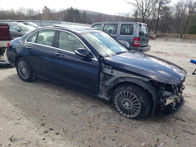  MERCEDES-BENZ C-CLASS 2015 Blue