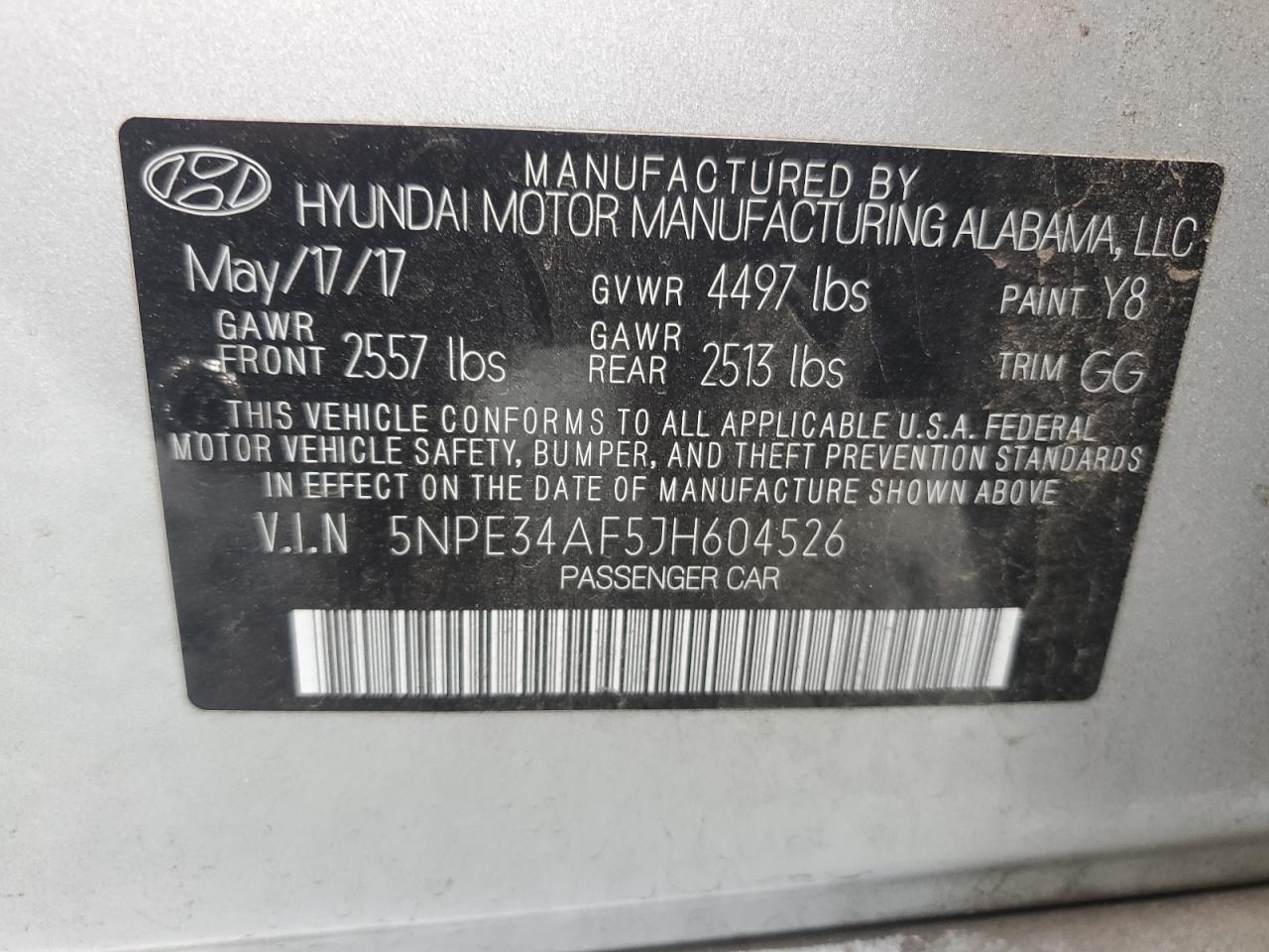 2018 Hyundai Sonata - Image 14