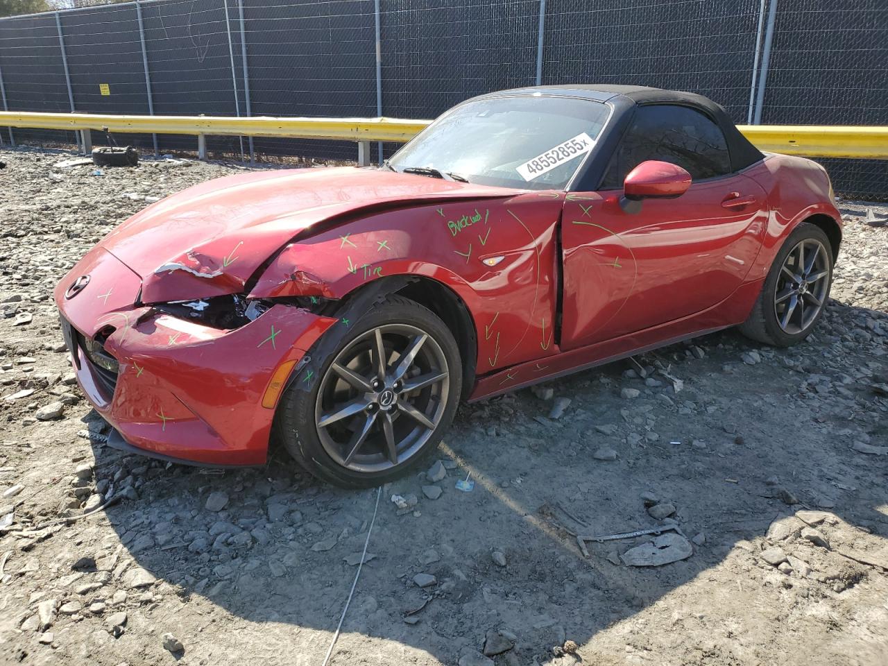 2016 Mazda Mx-5 Miata Grand Touring продається в Waldorf, MD - Front End