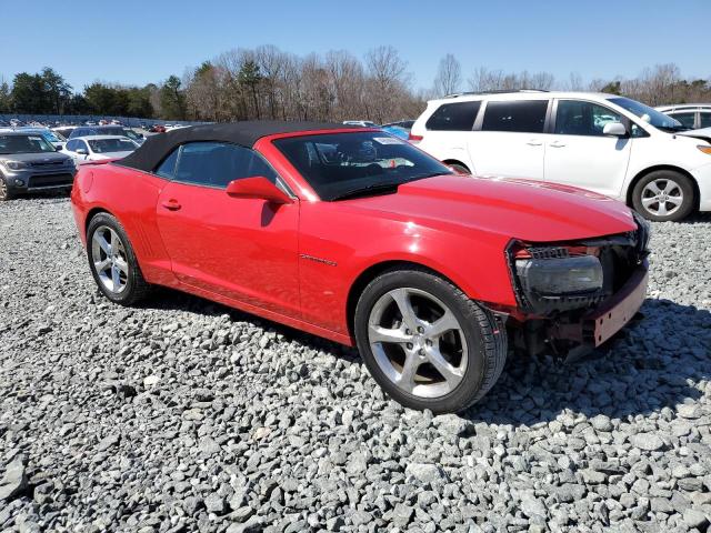  CHEVROLET CAMARO 2015 Red