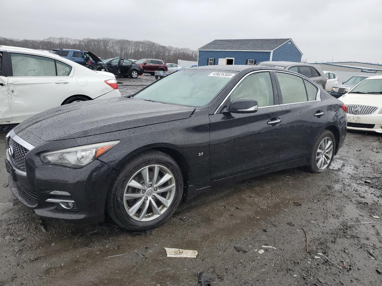 2015 Infiniti Q50 Base zu verkaufen in Assonet, MA - Undercarriage