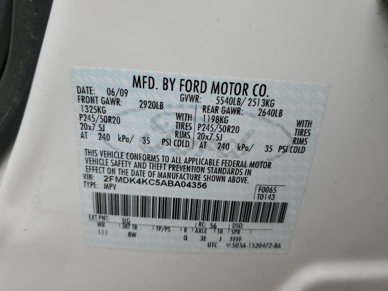 2010 Ford Edge - Image 13