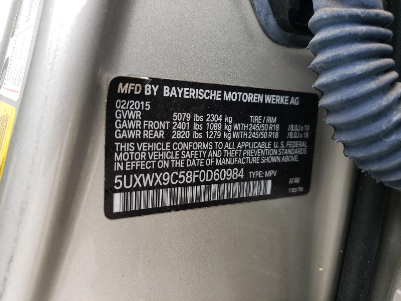 2015 BMW X3 - Image 15