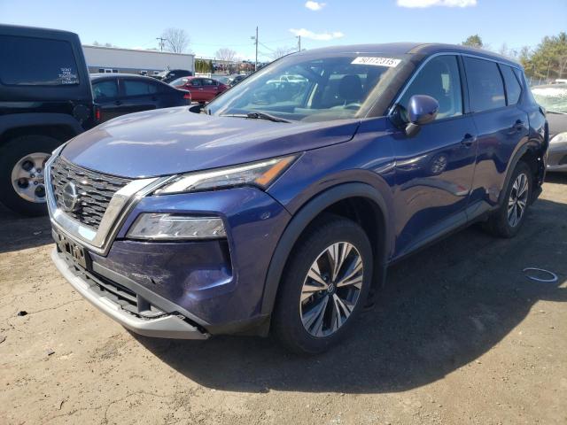  NISSAN ROGUE 2021 Синий