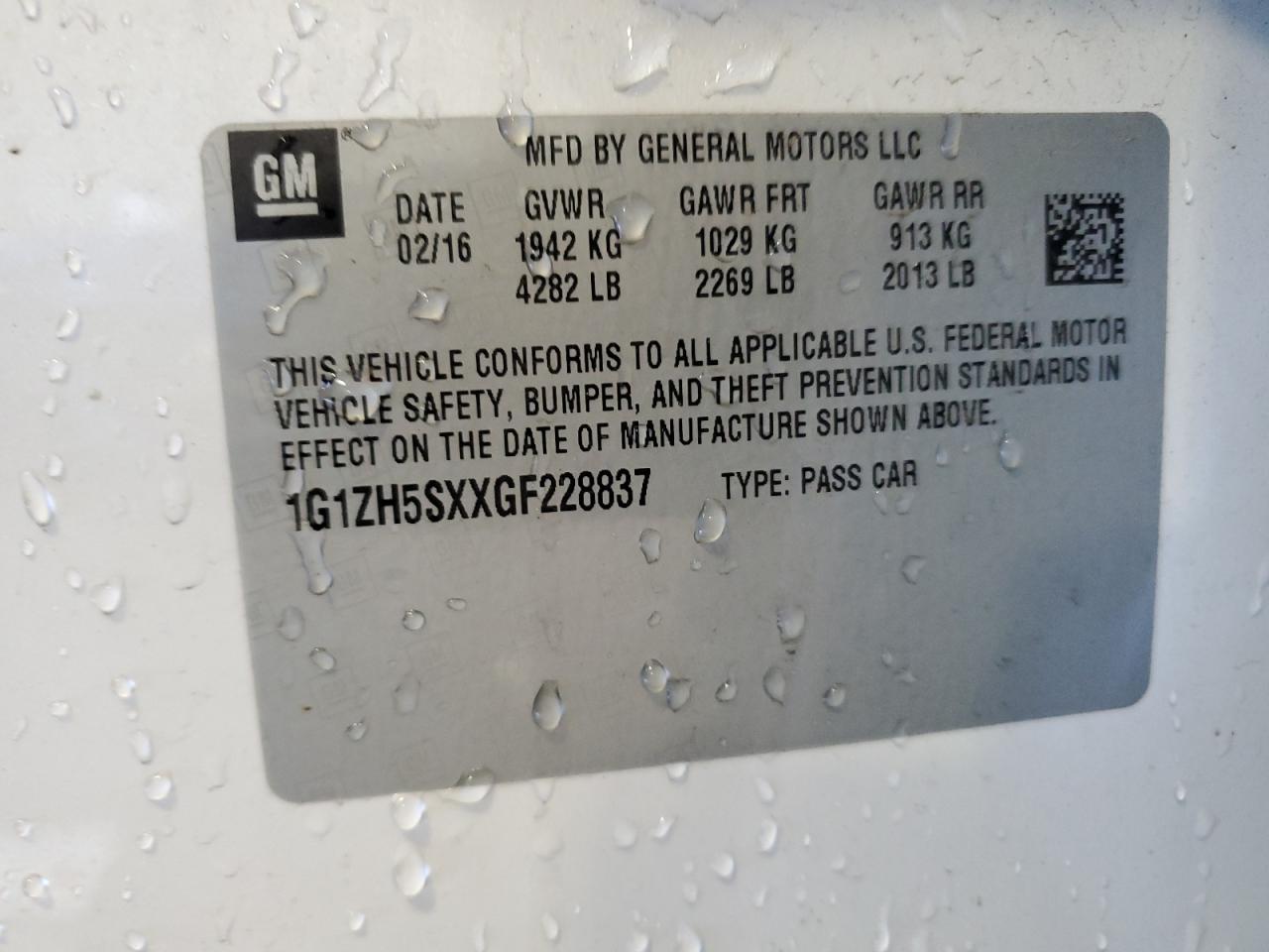2016 Chevrolet Malibu - Image 12
