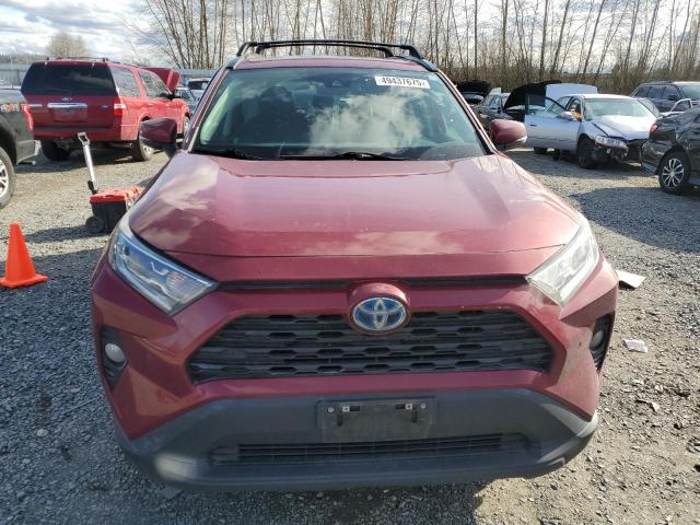  TOYOTA RAV4 2021 Красный
