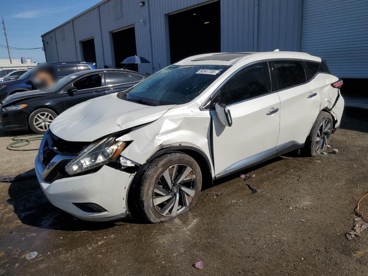 2018 Nissan Murano S zu verkaufen in Jacksonville, FL - Rollover