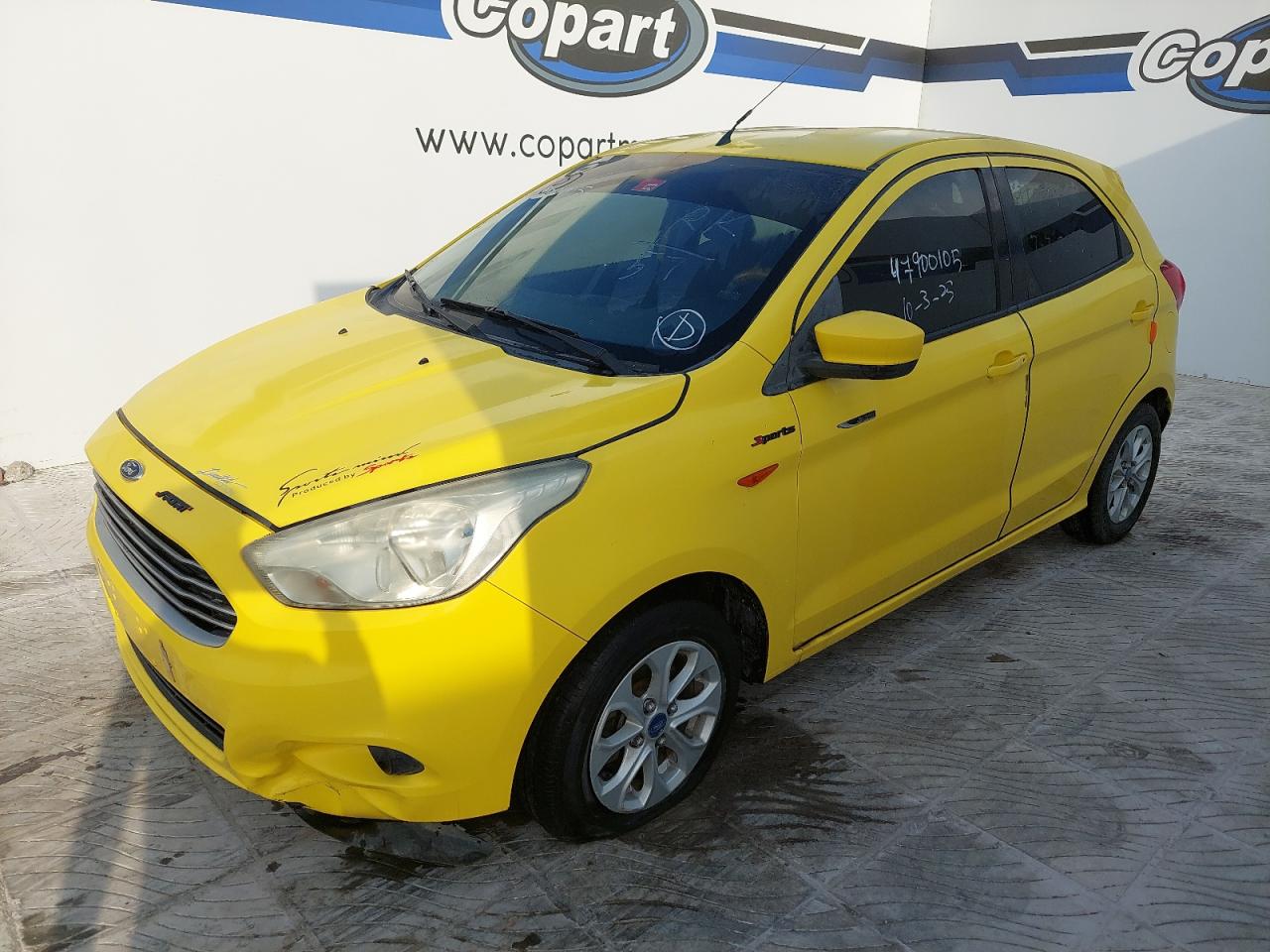 MAJTKNGE8GTM37426 - 2016 Ford FIGO - #47900105