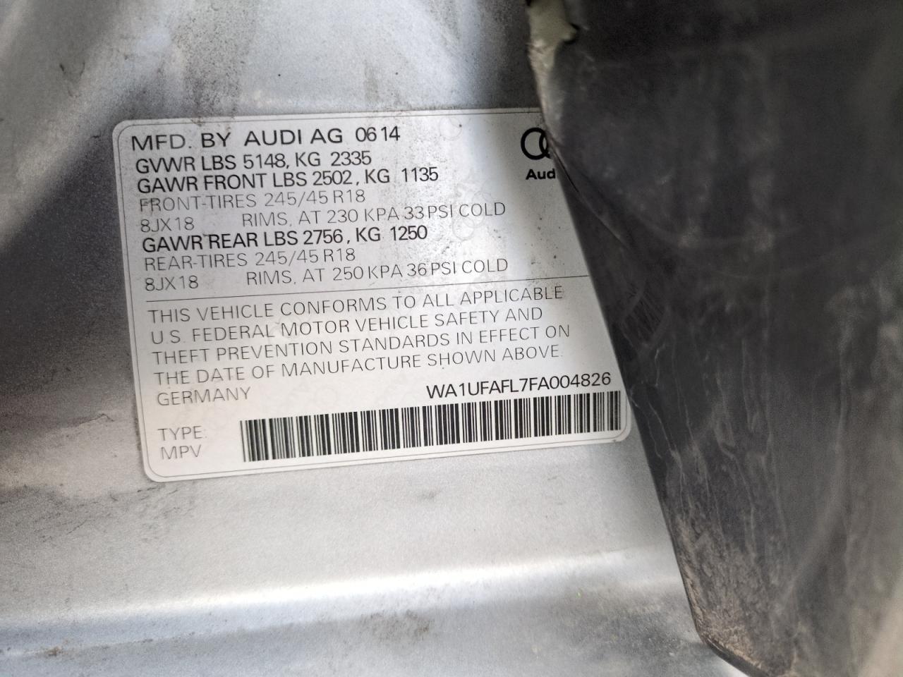 2015 Audi A4 - Image 13