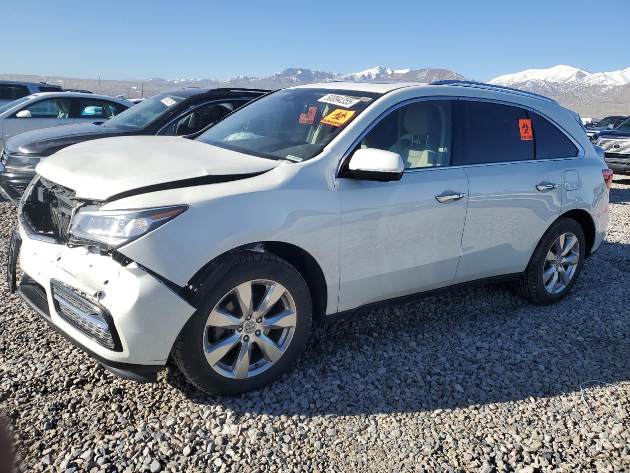 2016 Acura Mdx Advance للبيع في Magna، UT - Front End