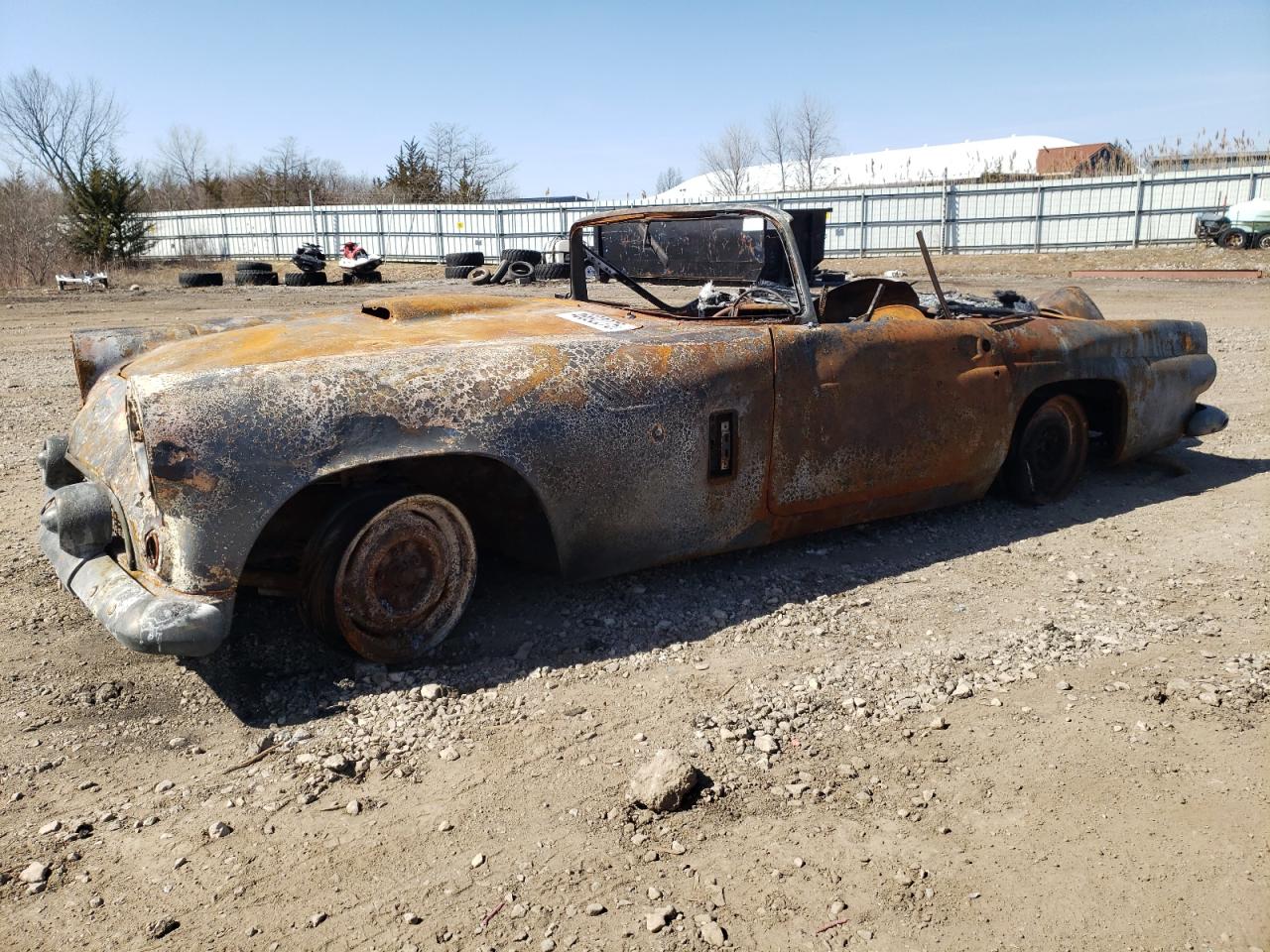 1956 Ford Thunderbir de vânzare în Columbia Station, OH - Burn