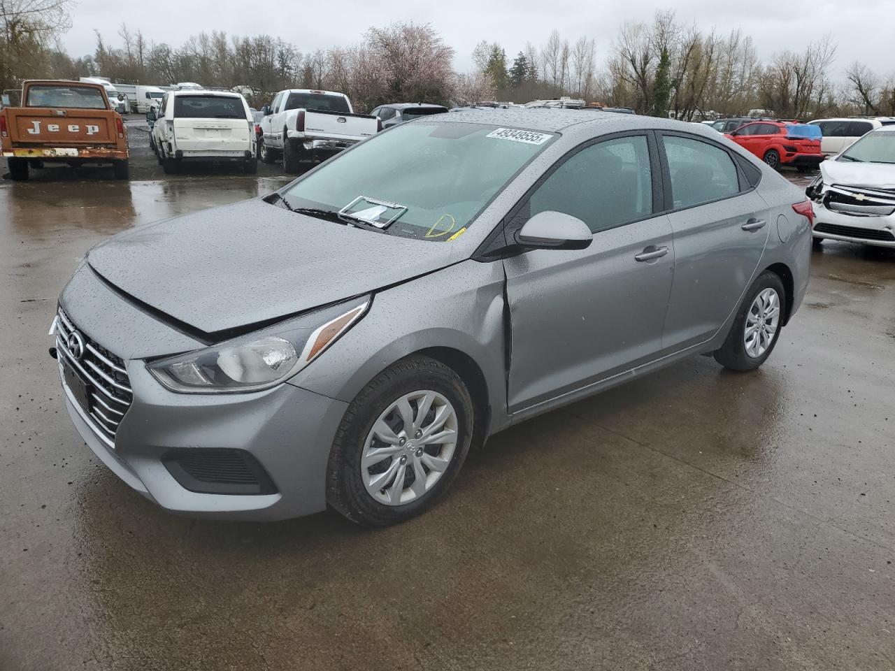 2022 Hyundai Accent Se for Sale in Woodburn, OR - Side