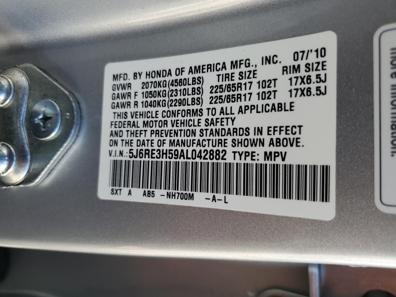 2010 Honda CR-V - Image 13