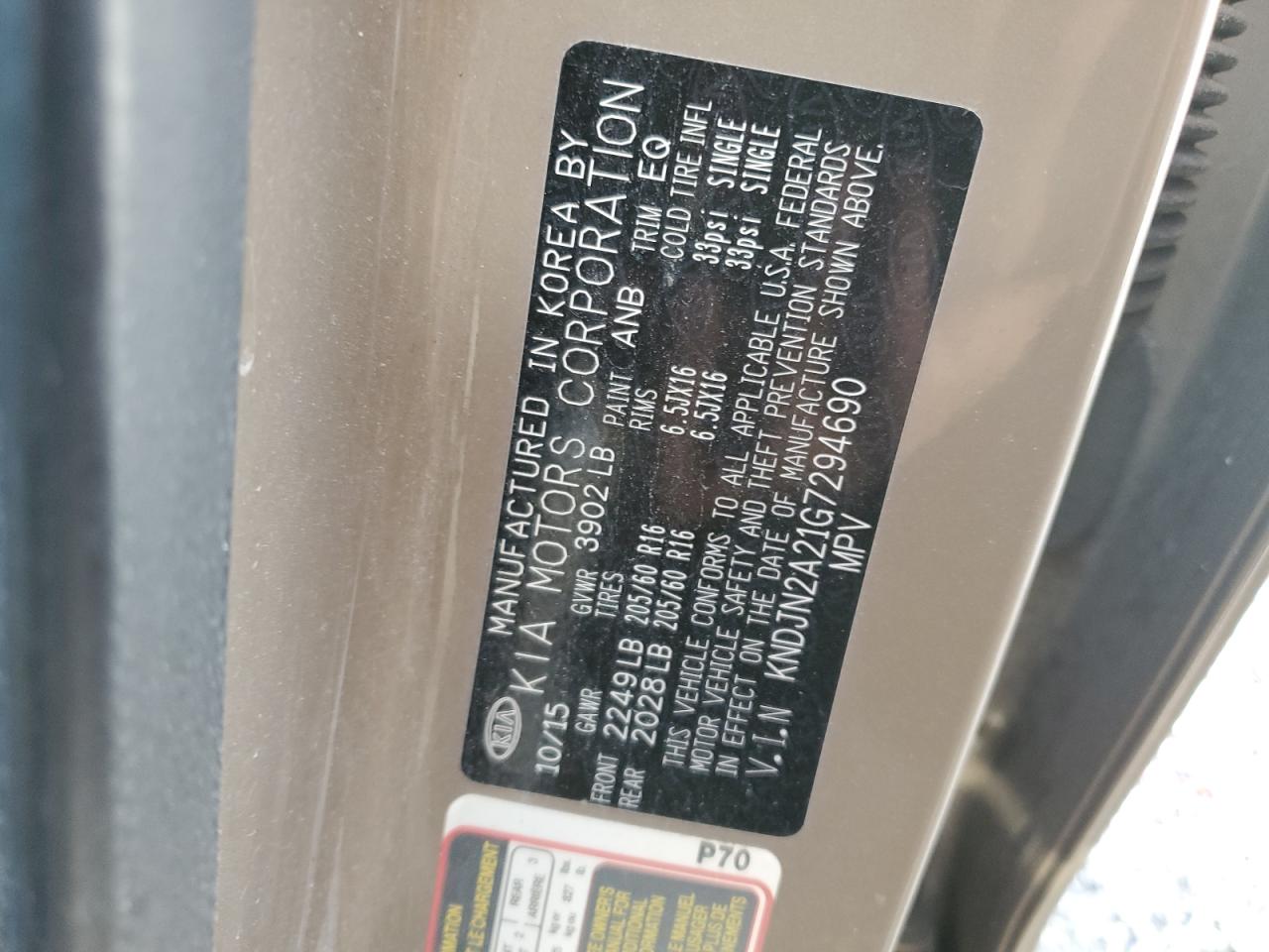 2016 Kia Soul - Image 12