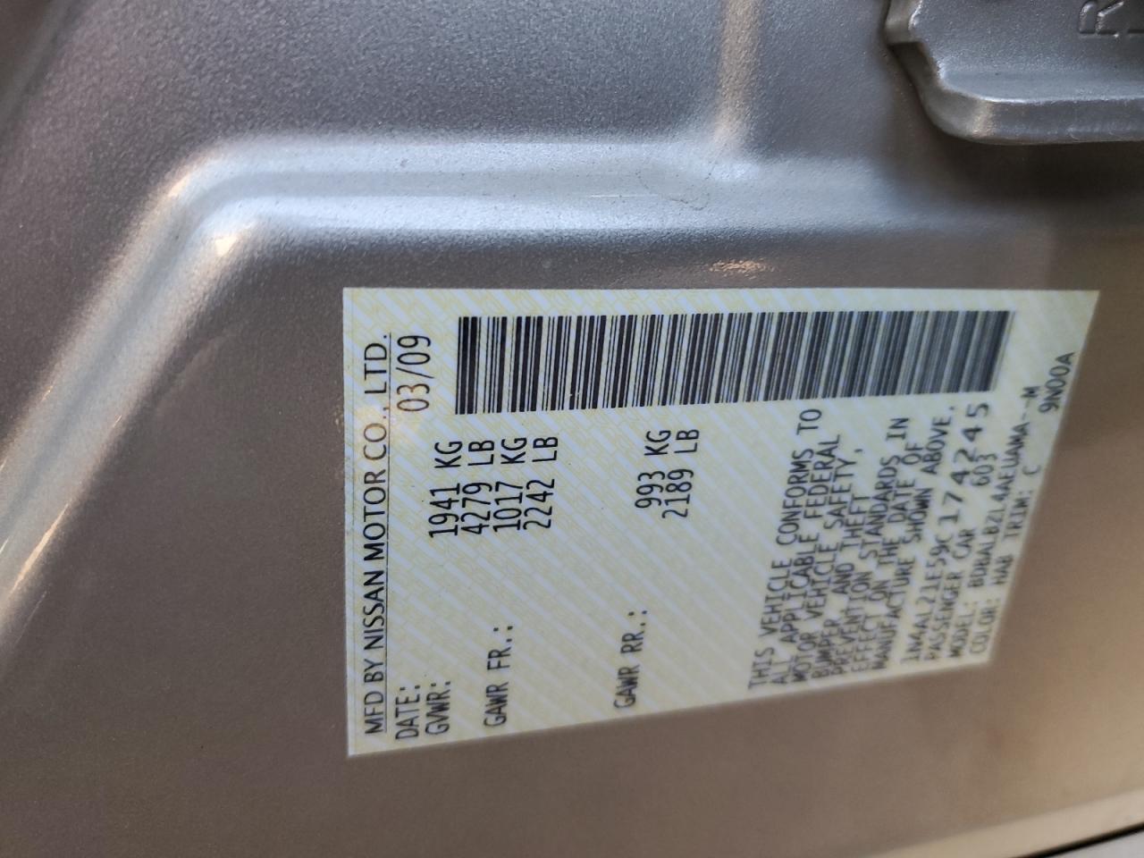 2009 Nissan Altima - Image 13