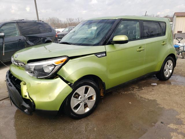  KIA SOUL 2016 Зеленый