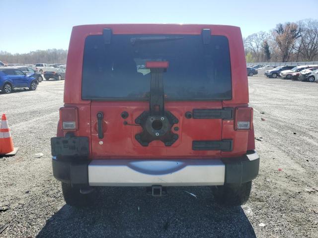 JEEP WRANGLER 2012 Czerwony