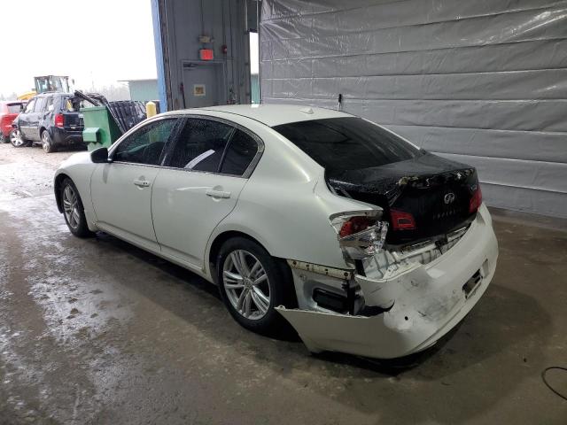  INFINITI G37 2013 White