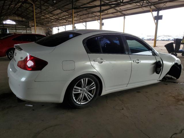  INFINITI G37 2013 White