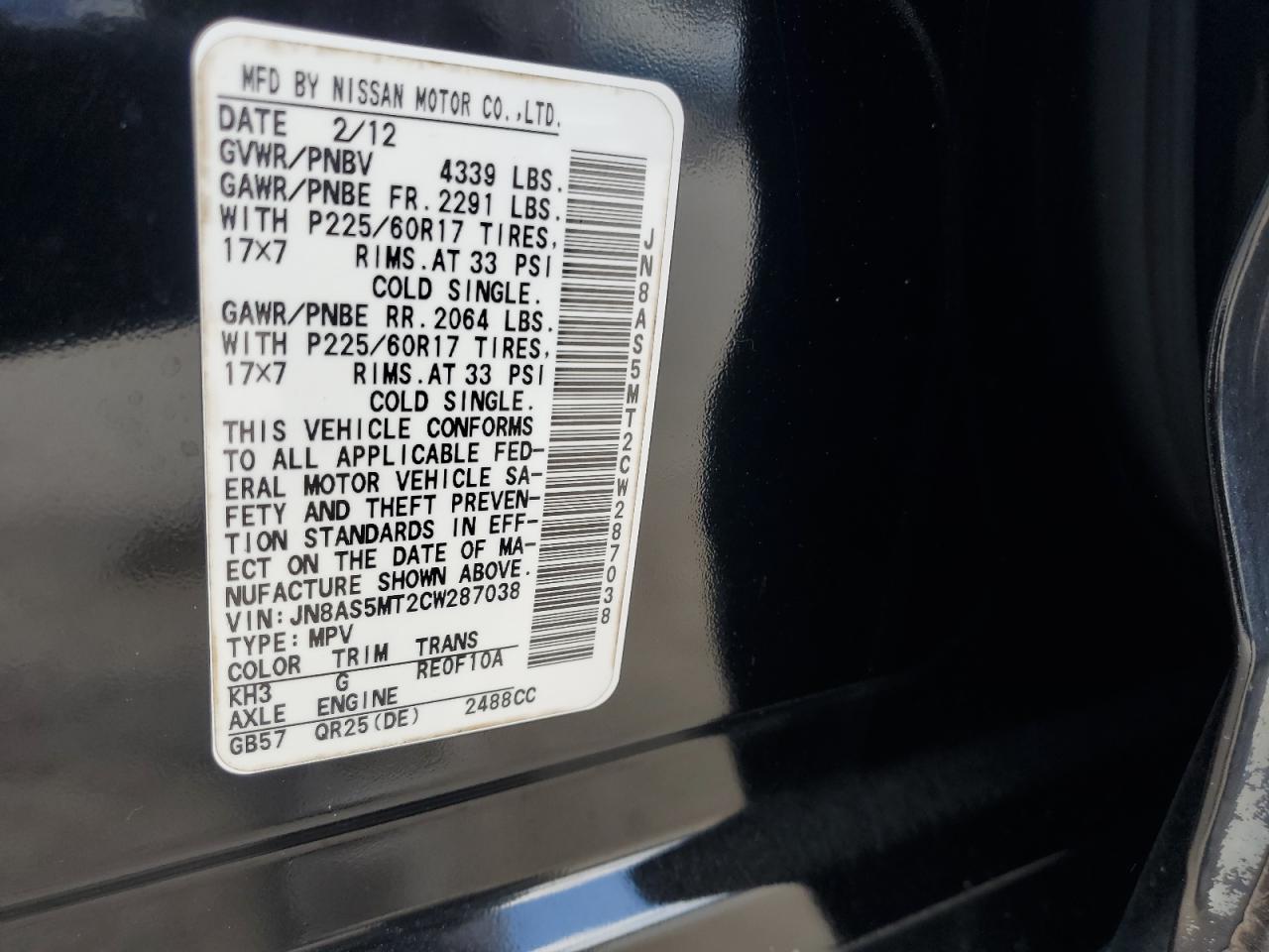 2012 Nissan Rogue - Image 15