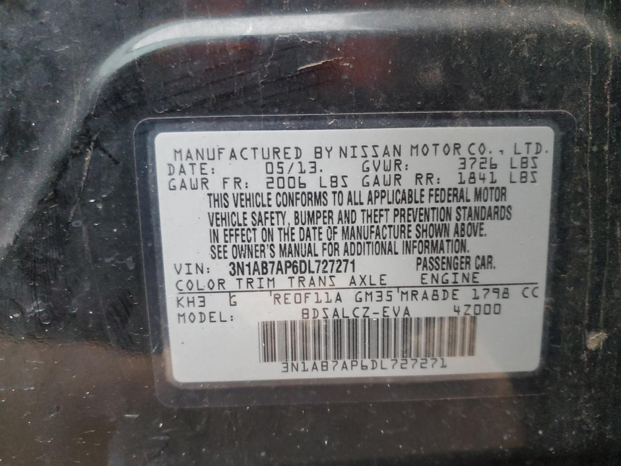 2013 Nissan Sentra - Image 13