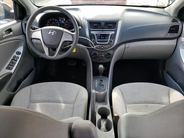 Sedans HYUNDAI ACCENT 2016 Czarny