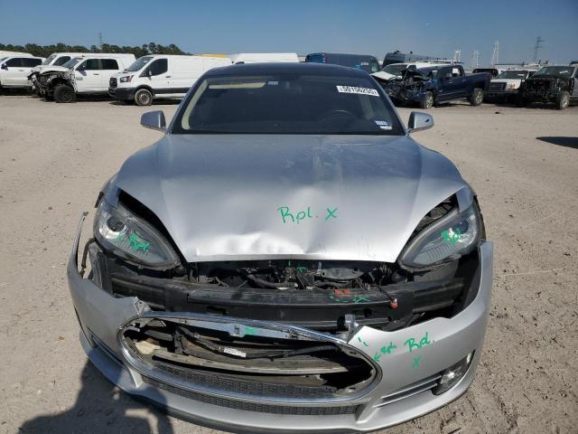 Hatchbacks TESLA MODEL S 2013 Silver
