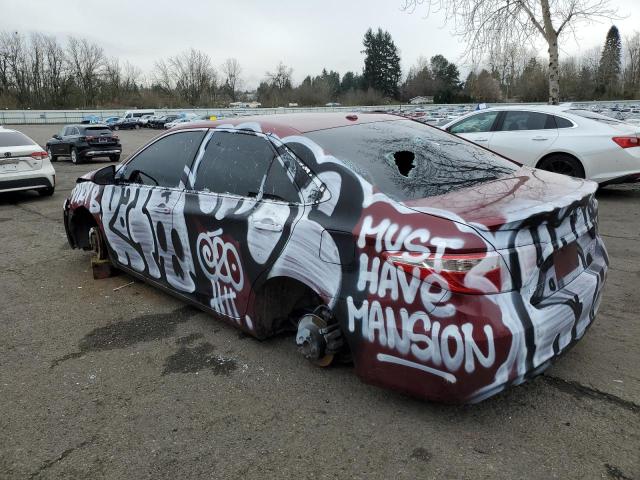  TOYOTA CAMRY 2016 Czerwony