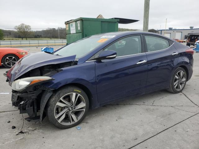 Sedans HYUNDAI ELANTRA 2014 Blue