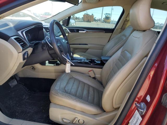  FORD FUSION 2016 Czerwony