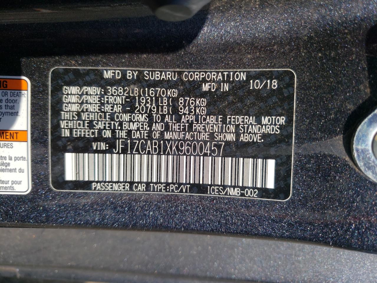 2019 Subaru BRZ - Image 12