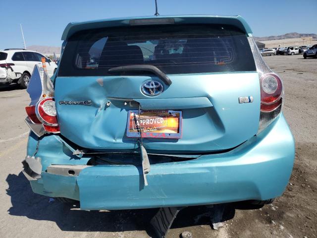 Hatchbacks TOYOTA PRIUS 2013 Turquoise