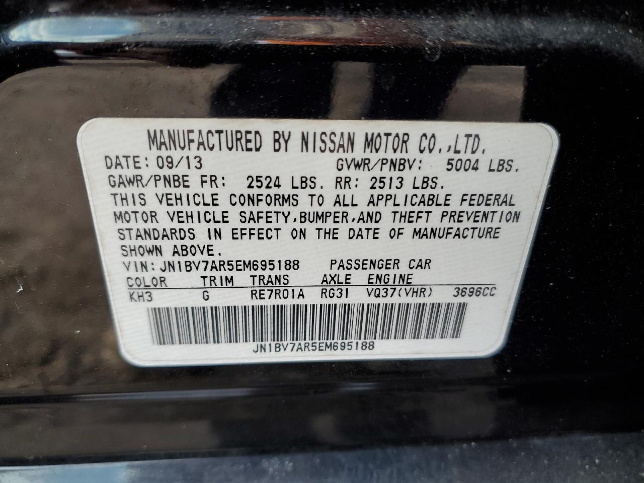 2014 Infiniti Q50 - Image 12