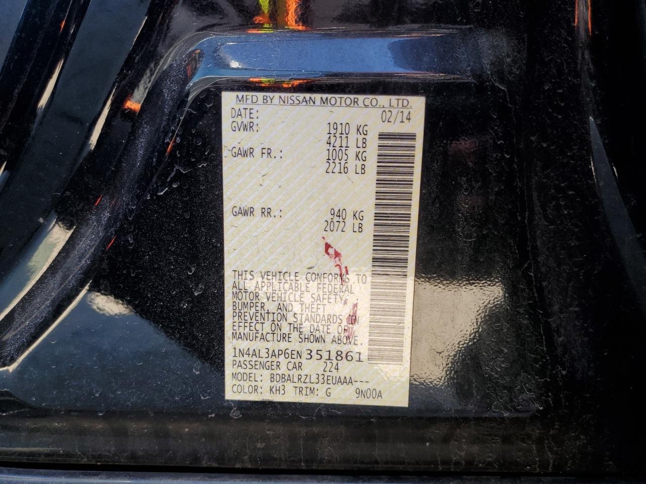 2014 Nissan Altima - Image 12