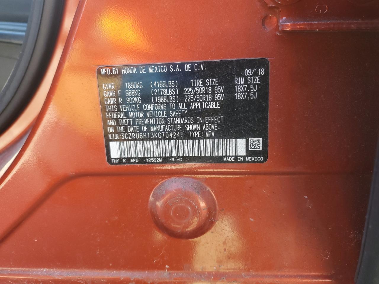 2019 Honda HR-V - Image 13