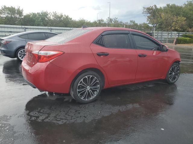 Sedans TOYOTA COROLLA 2016 Czerwony