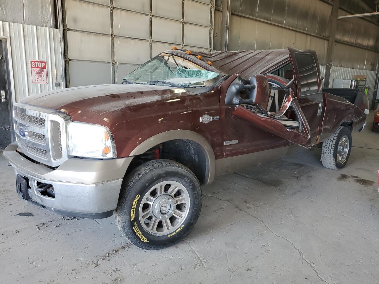2005 Ford F350 Srw Super Duty de vânzare în Des Moines, IA - Rollover