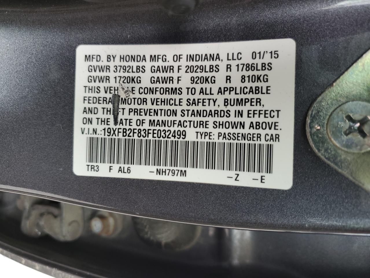 2015 Honda Civic - Image 12