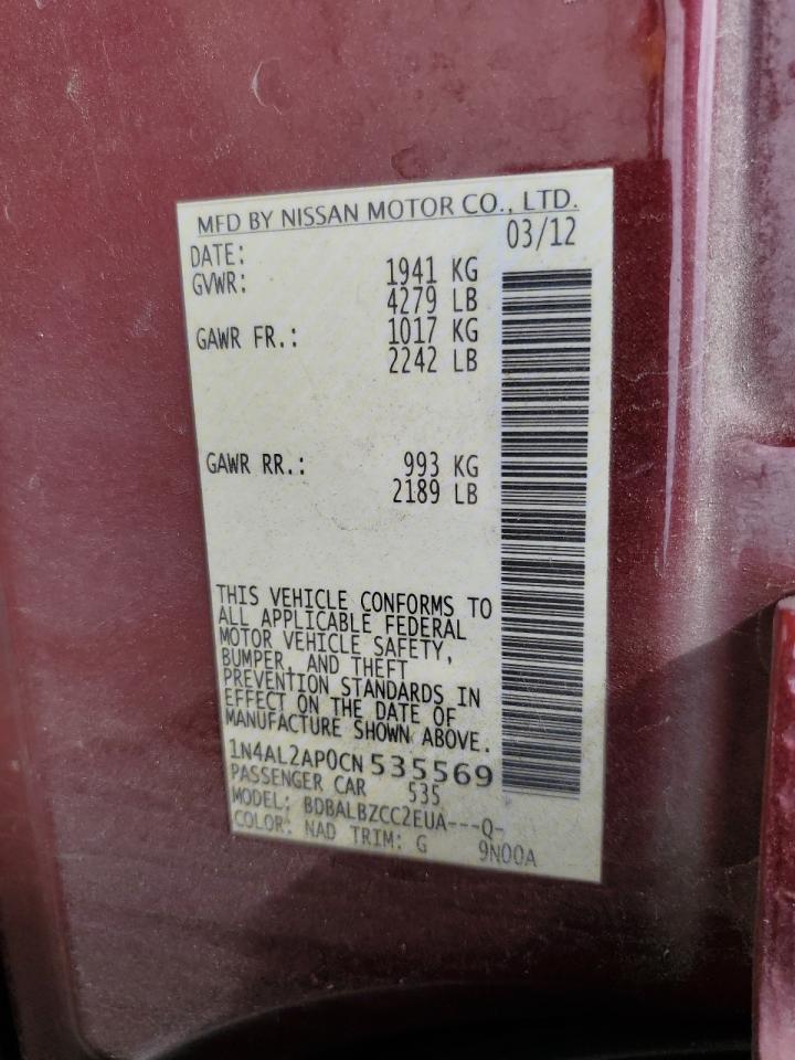 2012 Nissan Altima - Image 15