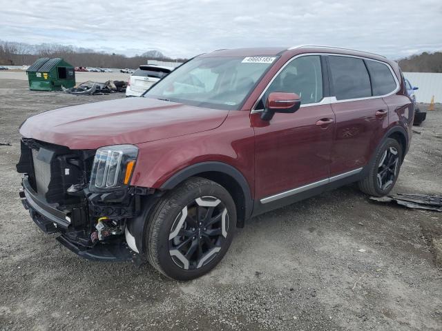  KIA TELLURIDE 2024 Красный