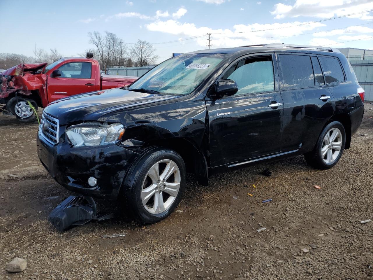 2010 Toyota Highlander Limited იყიდება Chicago Heights-ში, IL - Front End