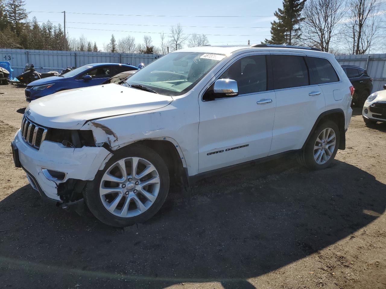 2017 Jeep Grand Cherokee Limited en Venta en Bowmanville, ON - Front End