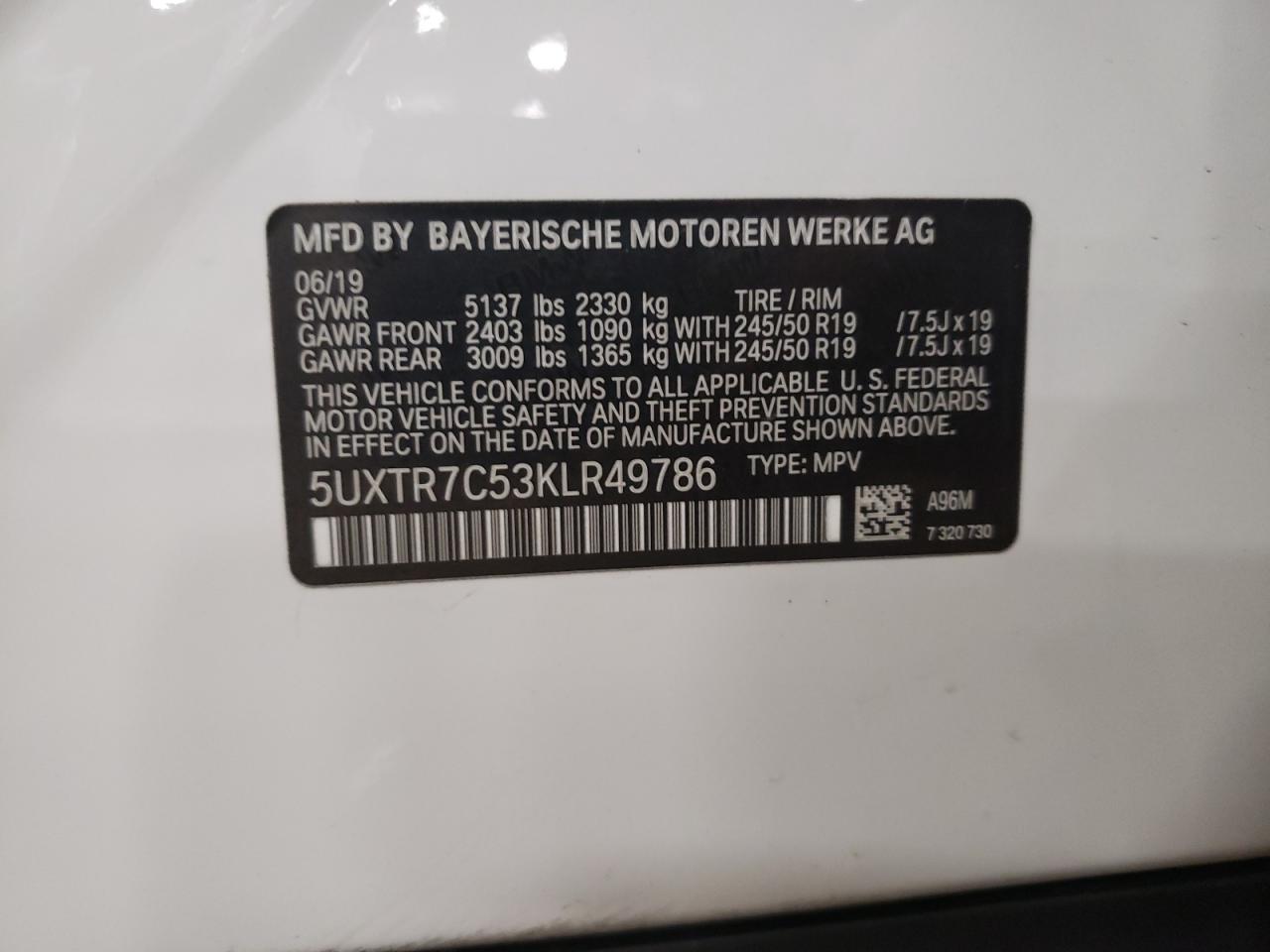 2019 BMW X3 - Image 13