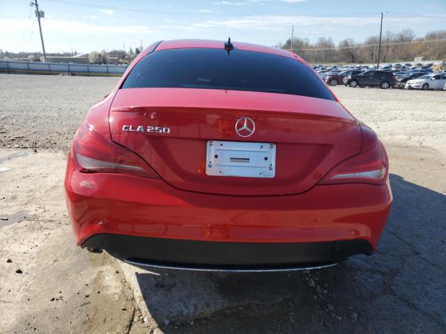  MERCEDES-BENZ CLA-CLASS 2014 Czerwony